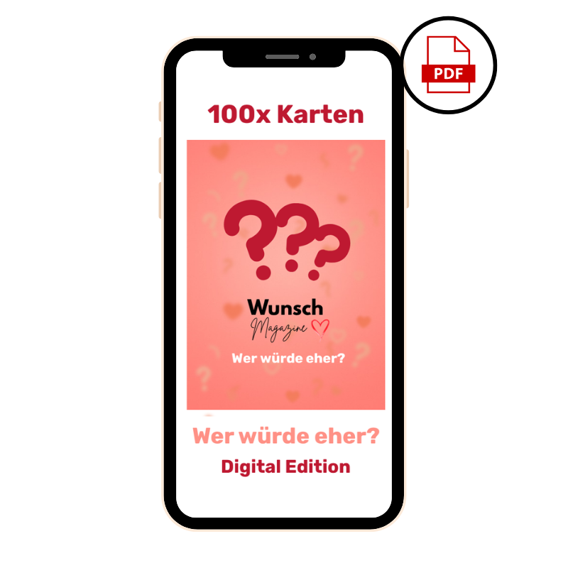 Wer würde eher? Couple Edition x100 Karten (Digital)