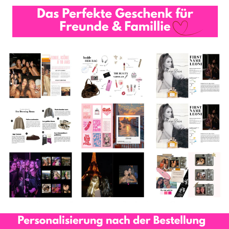 Birthday Magazin Vorlage 🎁