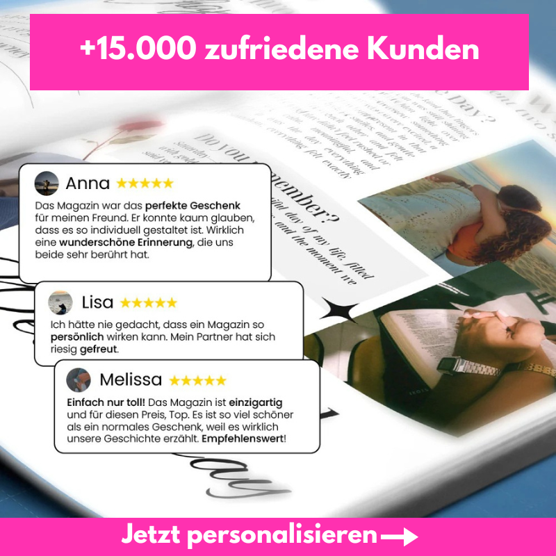 Couple Magazin Vorlage 👩🏻‍❤️‍👨🏻